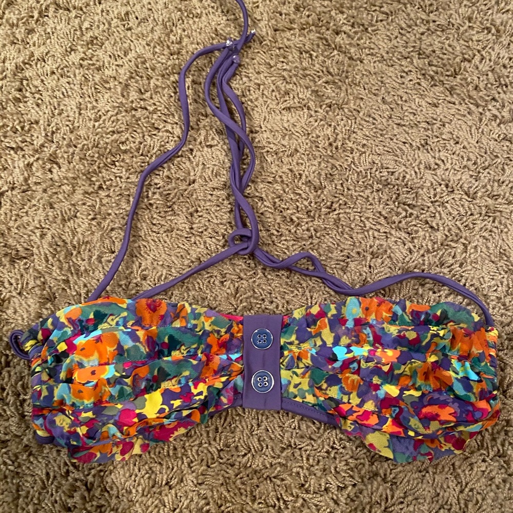 Bandeau bikini top